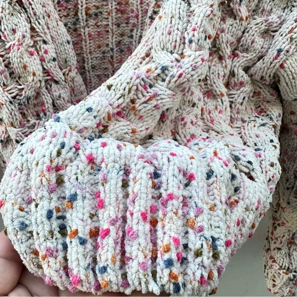 moon & madison Speckled Knit Cardigan - Picture 7 of 9